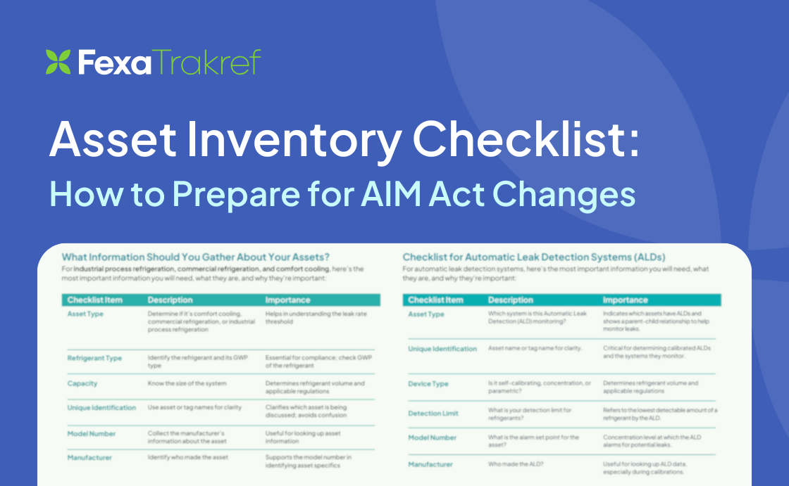 Asset Inventory Checklist: How to Prepare for AIM Act Changes