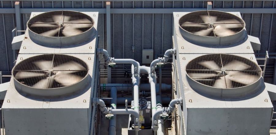 AC Systems on a roof