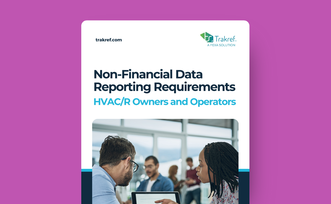 Non-Financial Data Reporting Requirements for HVAC/R Owners and Operators