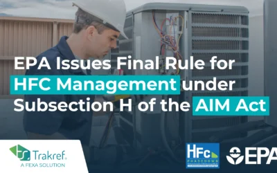 EPA Issues Final Rule for HFC Management under Subsection H of the AIM Act