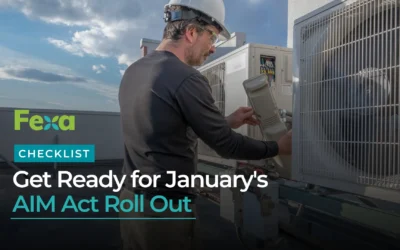 Checklist: Get Ready for January’s AIM Act Roll Out