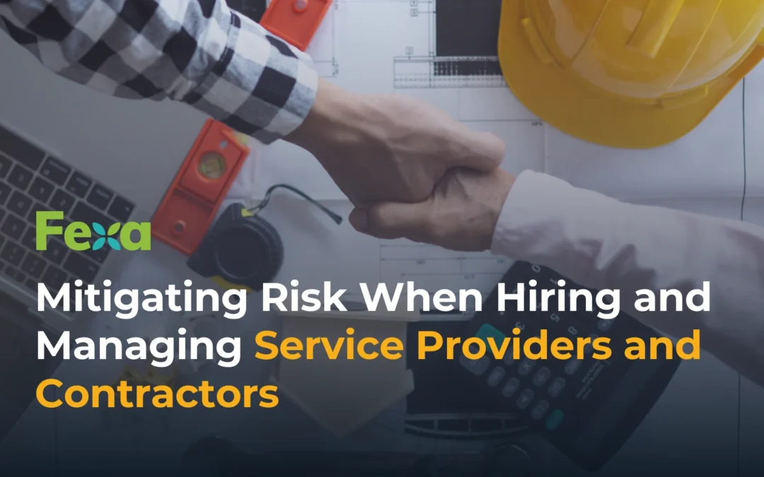 Mitigating Risk When Hiring Service Providers and Contractors